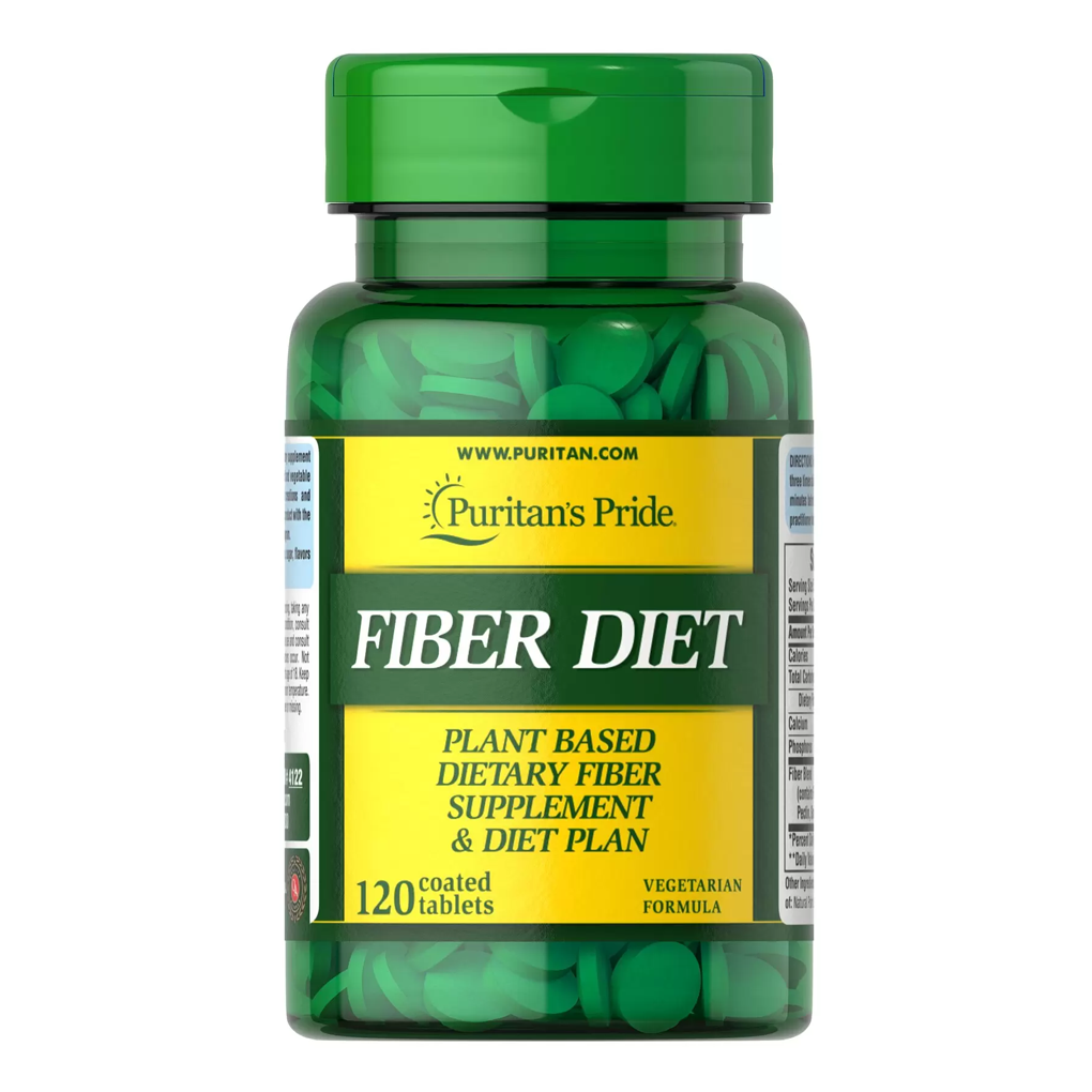 Puritan's Pride  Fiber Diet / 120 Tablets