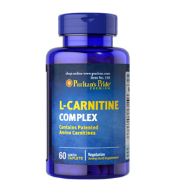Puritan's Pride L-Carnitine Complex with GPLC / 60 Caplets