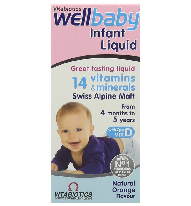 Vitabiotics Wellbaby Multi-vitamin Liquid 150ml. Vitabiotics Wellbaby Multi-vitamin Liquid 150ml.