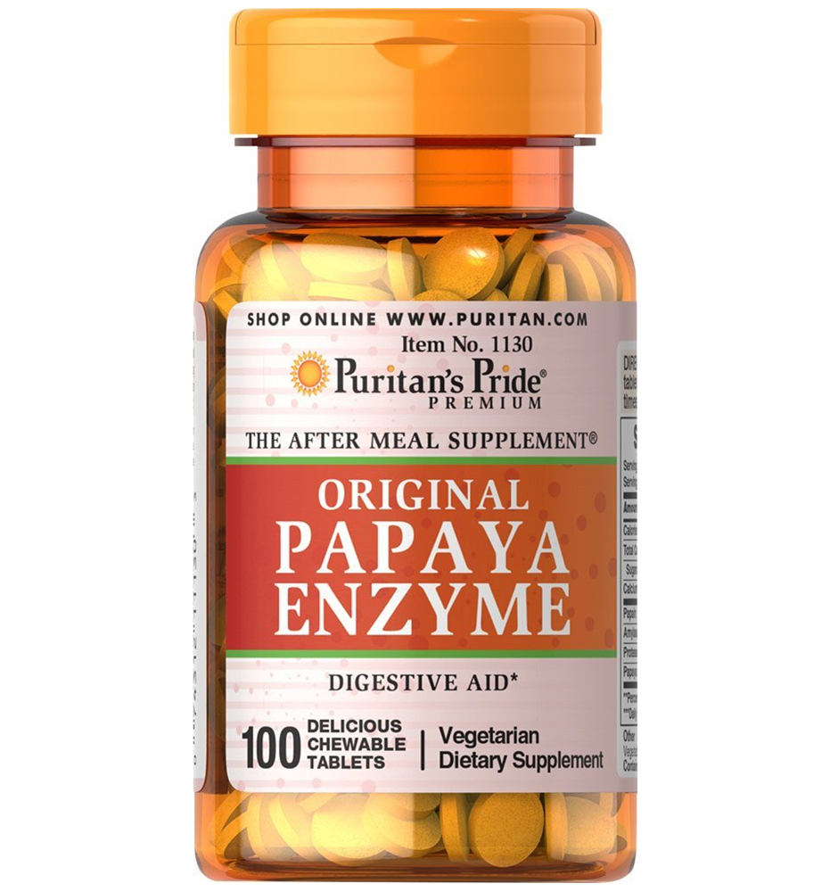 Puritan’s Pride Papaya Enzyme / 100 Chewables