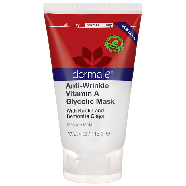 Derma E Anti-Wrinkle Vitamin A Glycolic Mask 4 oz. (113 grams) Cream Derma E Anti-Wrinkle Vitamin A Glycolic Mask 4 oz. (113 grams) Cream