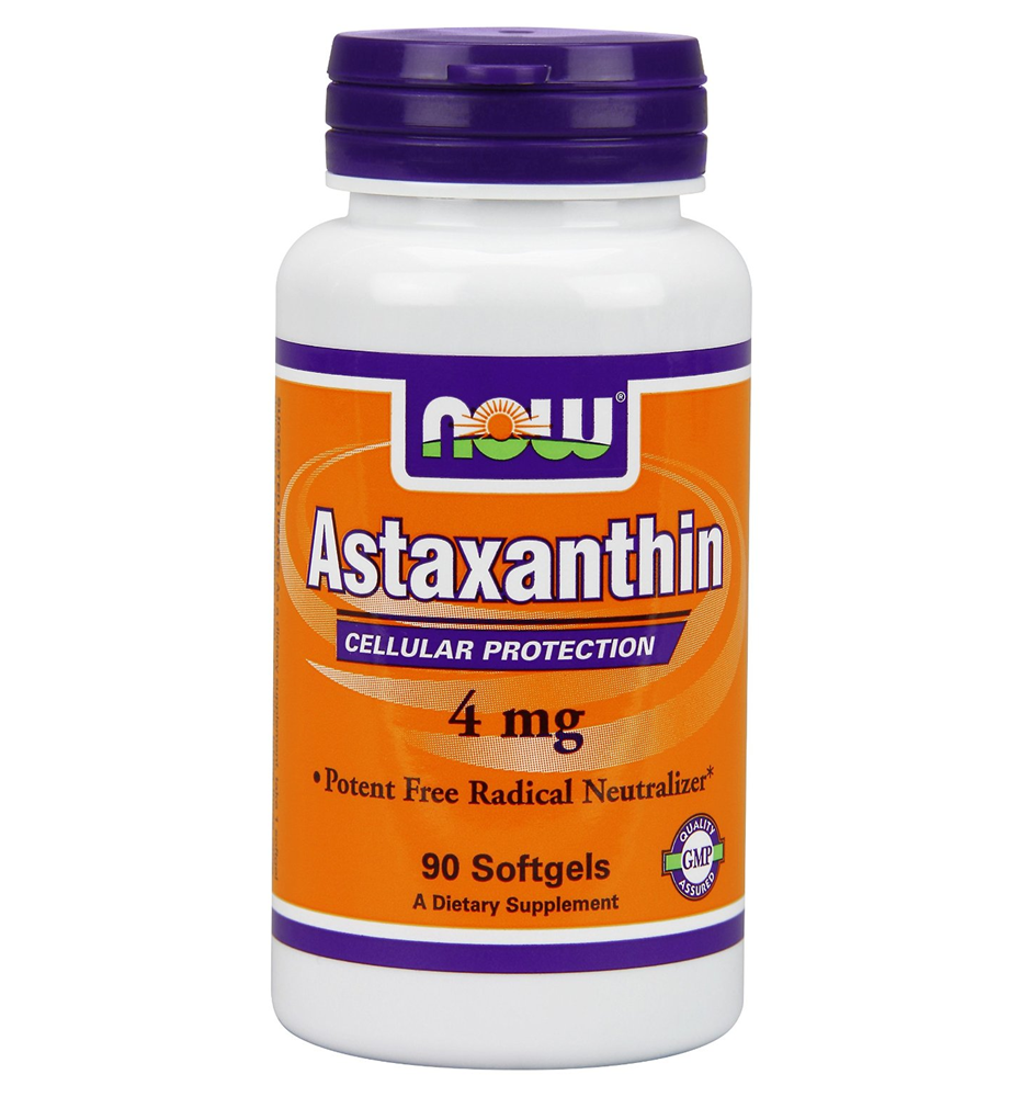 NOW® Foods Astaxanthin 4 mg / 90 Softgels