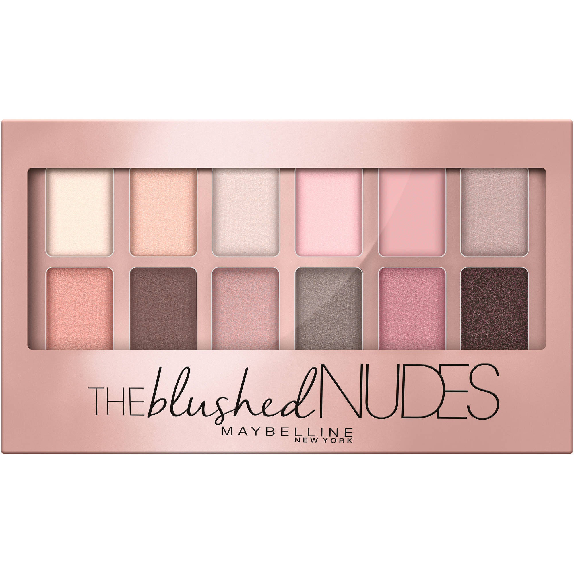 Maybelline New York Expert Wear Eyeshadow Palette, The Blushed Nudes 0.34 oz Maybelline New York Expert Wear Eyeshadow Palette, The Blushed Nudes 0.34 oz