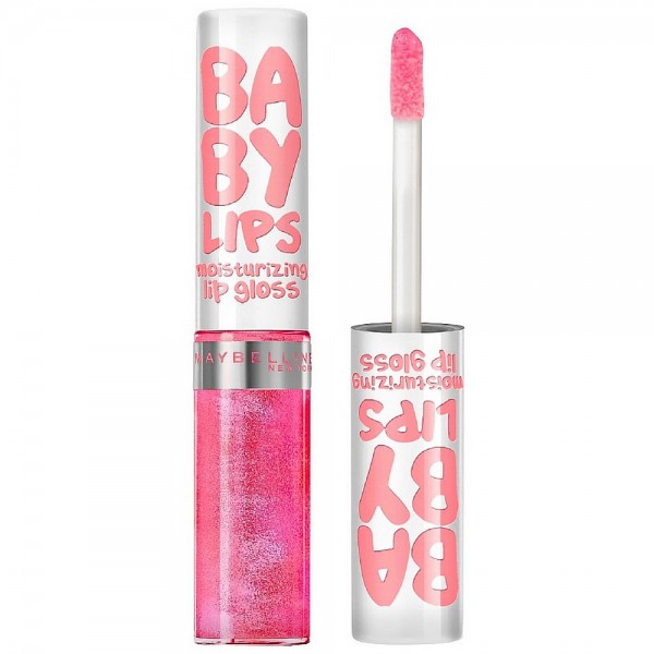 Maybelline New York Baby Lips Moisturizing Lip Gloss, A Wink of Pink 0.18 oz Maybelline New York Baby Lips Moisturizing Lip Gloss, A Wink of Pink 0.18 oz