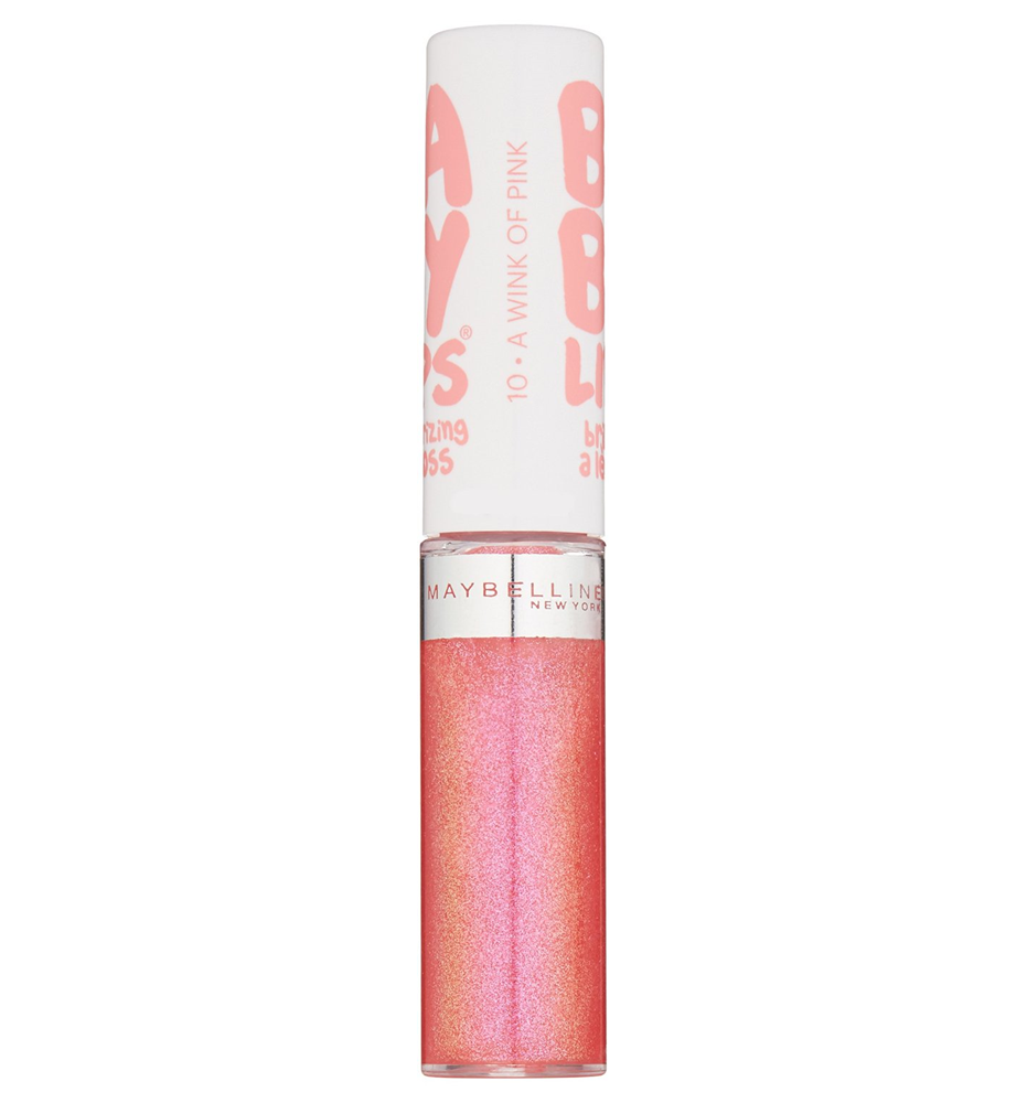 Maybelline New York Baby Lips Moisturizing Lip Gloss, A Wink of Pink 0.18 oz Maybelline New York Baby Lips Moisturizing Lip Gloss, A Wink of Pink 0.18 oz