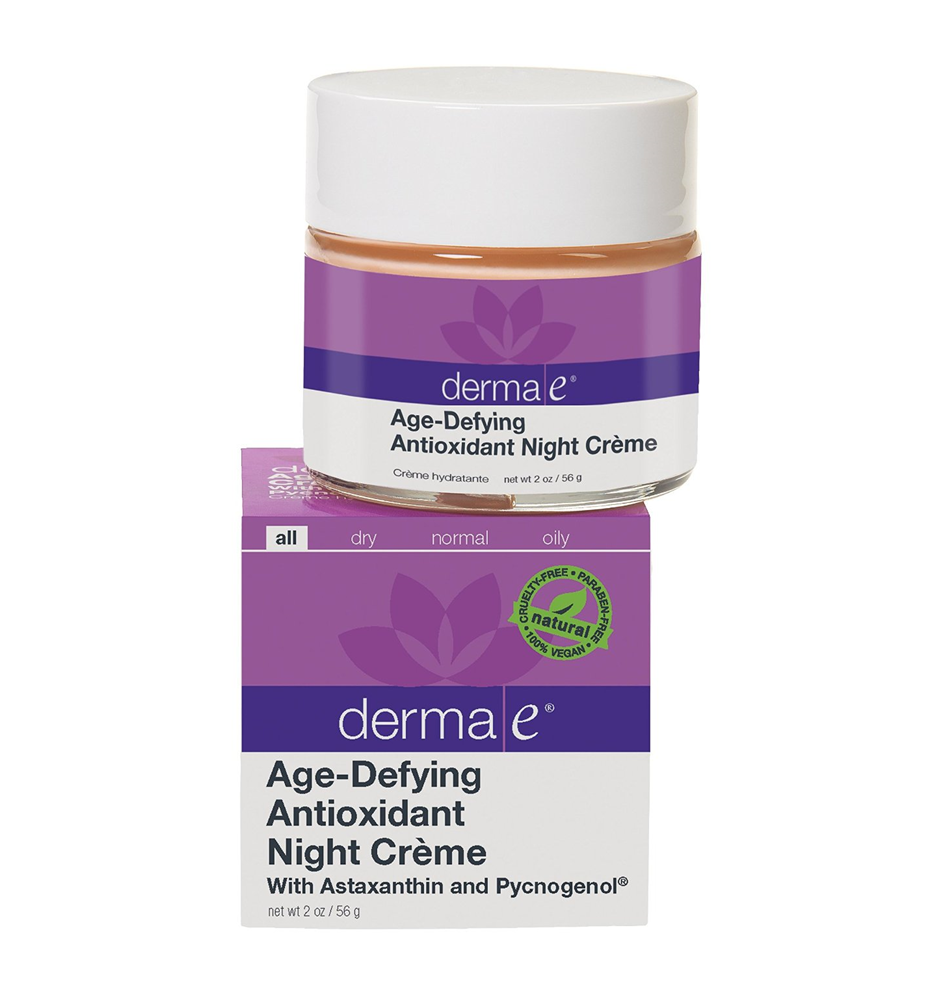 Derma E® Age-Defying Night Créme with Astaxanthin & Pycnogenol 2 oz.