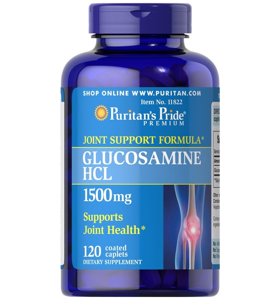 Puritan's Pride Glucosamine 1500 mg / 120 Caplets Puritan's Pride Glucosamine 1500 mg / 120 Caplets