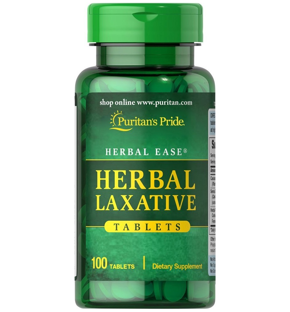 Puritan's Pride Herbal Laxative / 100 Tabs