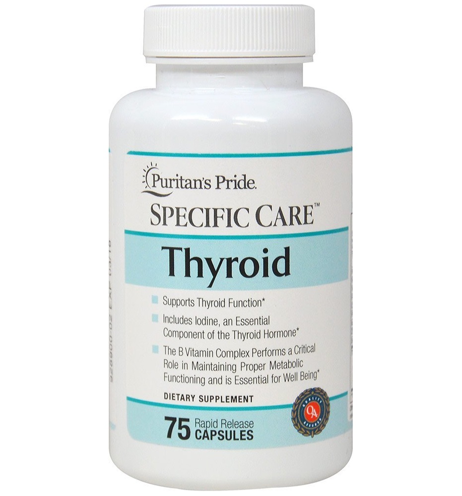 Puritan's Pride Specific Care™ Thyroid / 75 Capsules