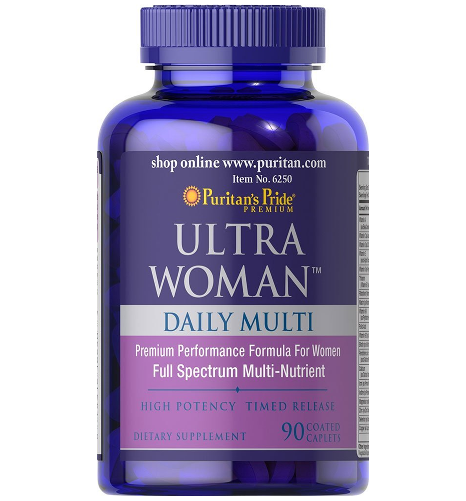 Puritan’s Pride Ultra Woman™ Daily Multi Timed Release / 90 Caplets Puritan’s Pride Ultra Woman™ Daily Multi Timed Release / 90 Caplets