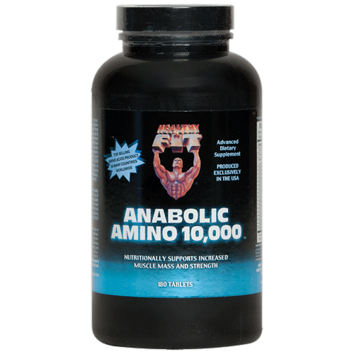 Healthy 'N Fit Anabolic Amino 10,000  / 180 Tablets