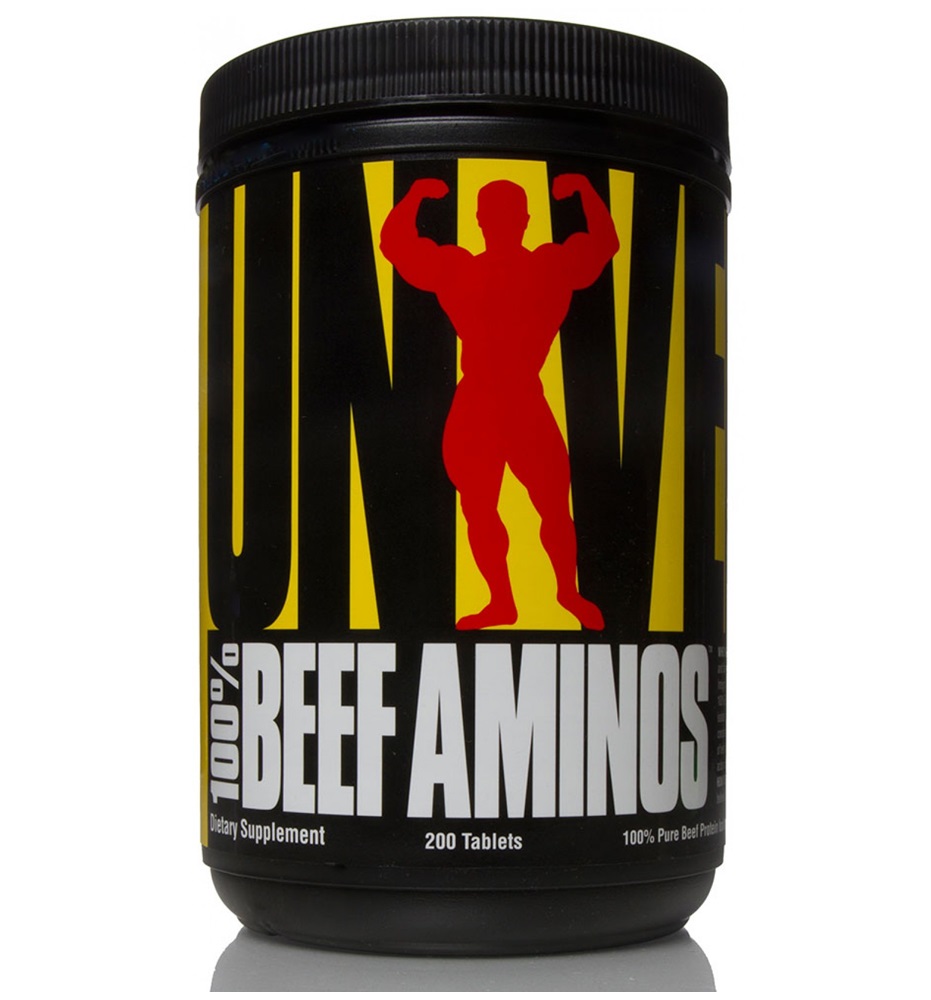 Universal Nutrition 100% Beef Aminos /  200 Tablets