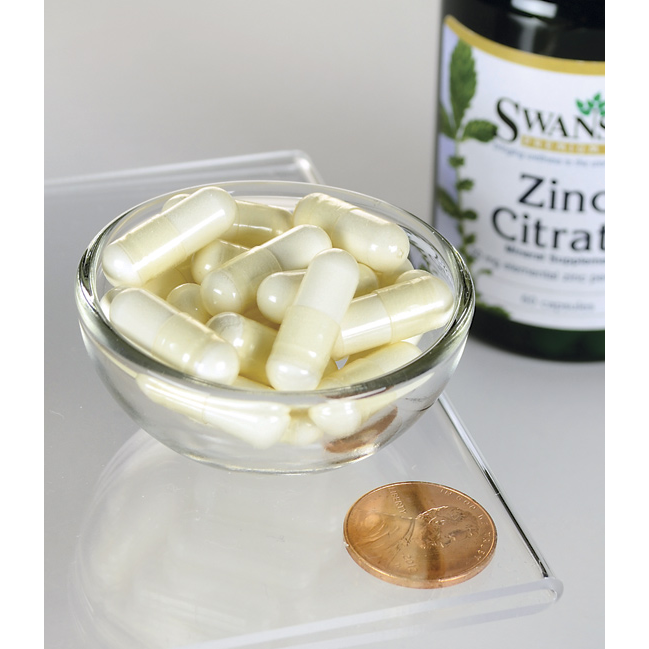 Swanson Premium Zinc Citrate 50 mg / 60 Caps Swanson Premium Zinc Citrate 50 mg / 60 Caps