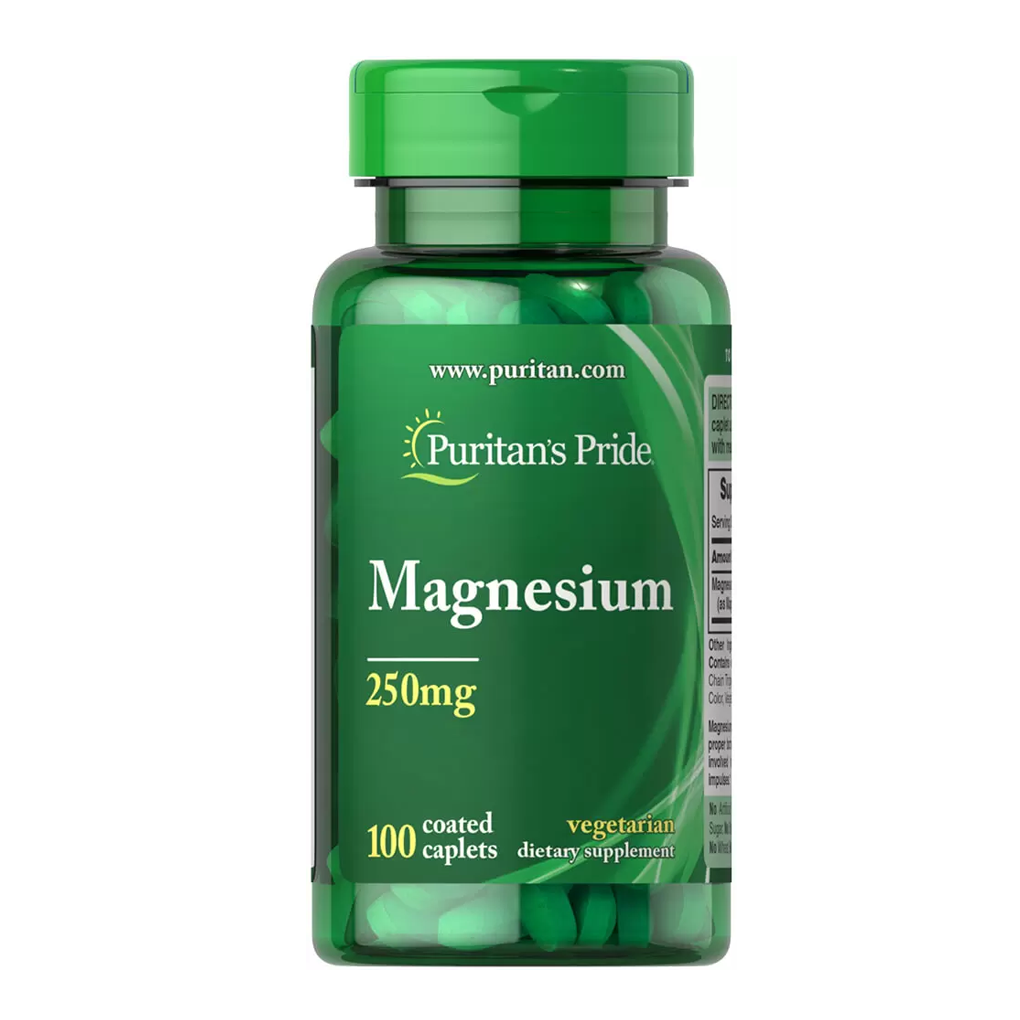 Puritan's Pride  Magnesium 250 mg / 100 Caplets