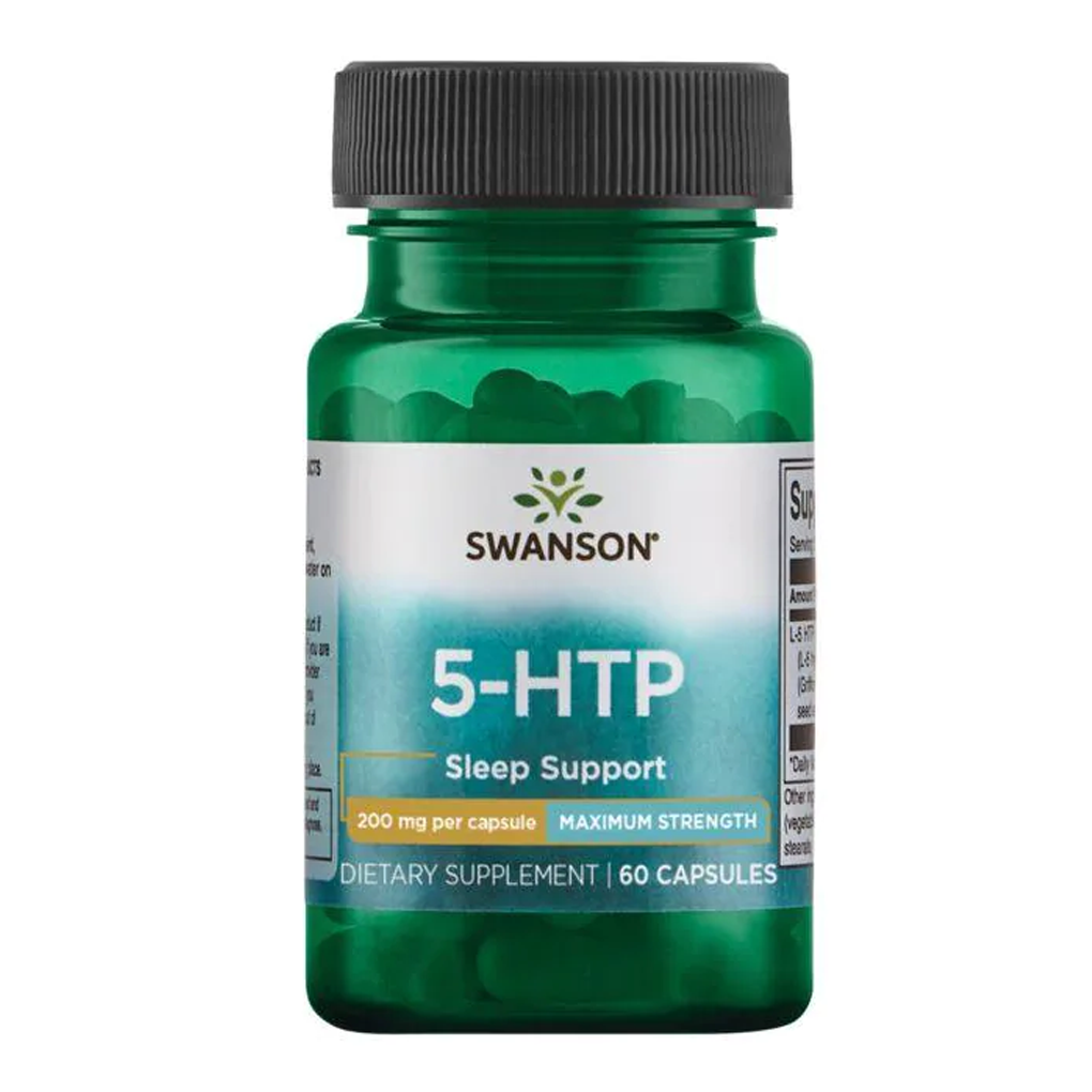 Swanson Ultra 5-HTP - Maximum Strength 200 mg / 60 Veg Caps