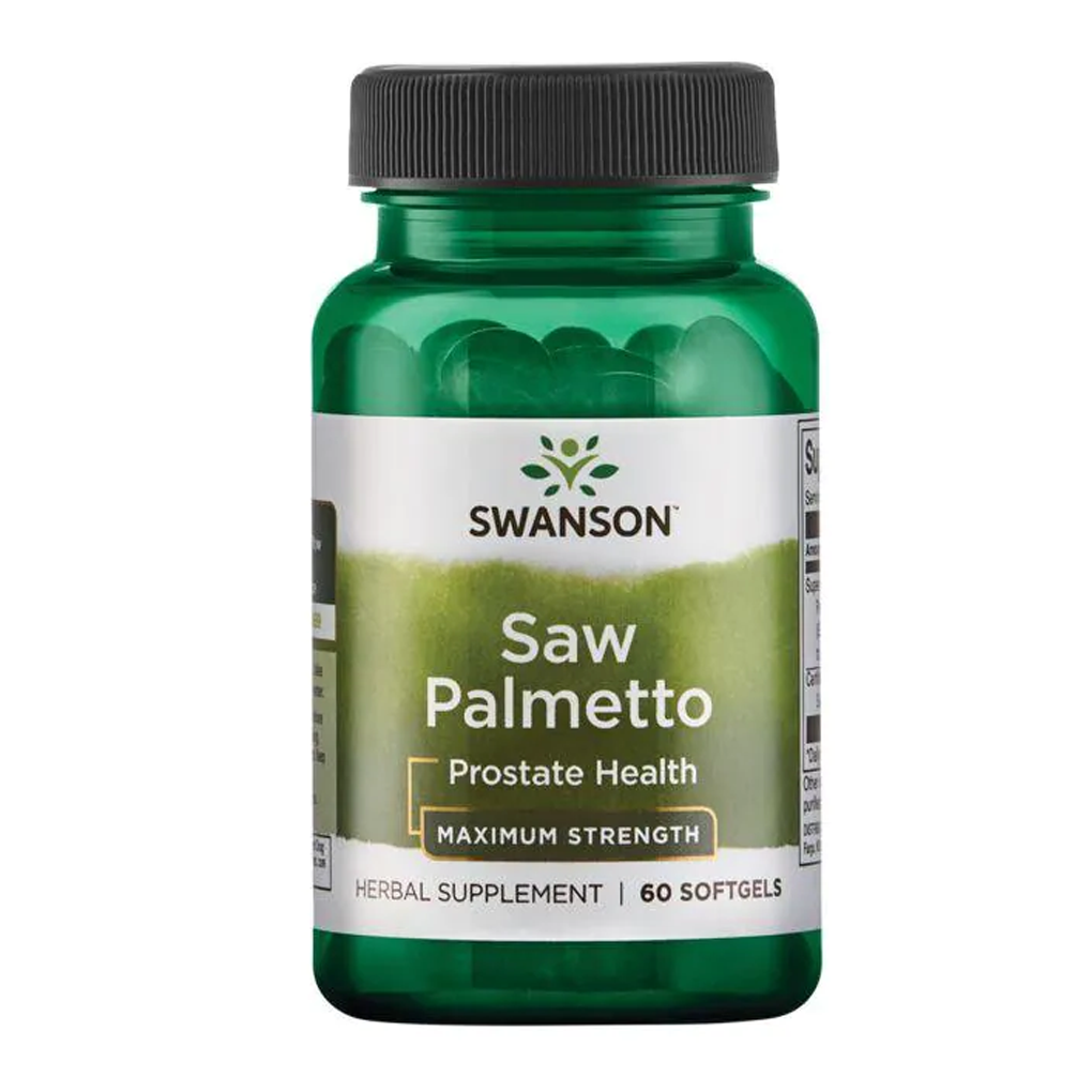 Swanson Superior Herbs Saw Palmetto 320 mg / 60 Sgels