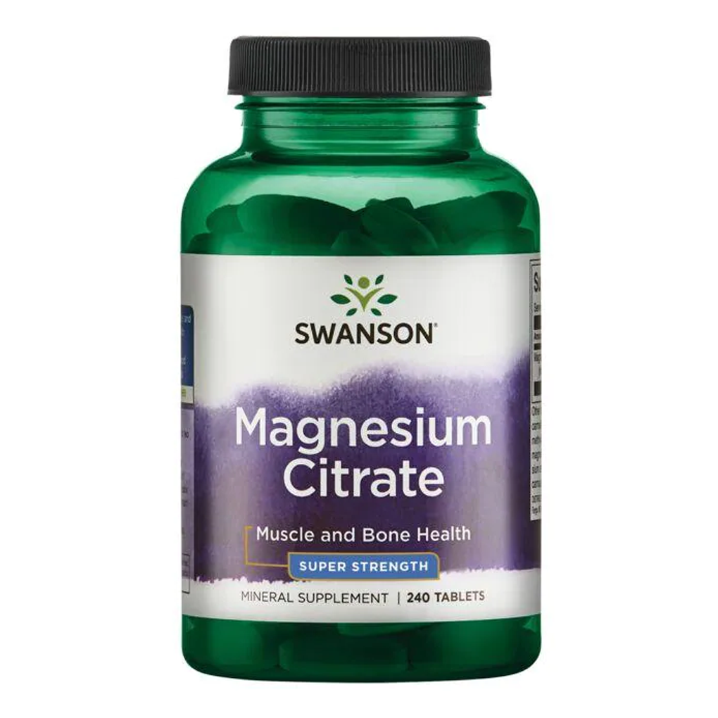 Swanson Ultra  Magnesium Citrate - Super Strength / 240 Tablets