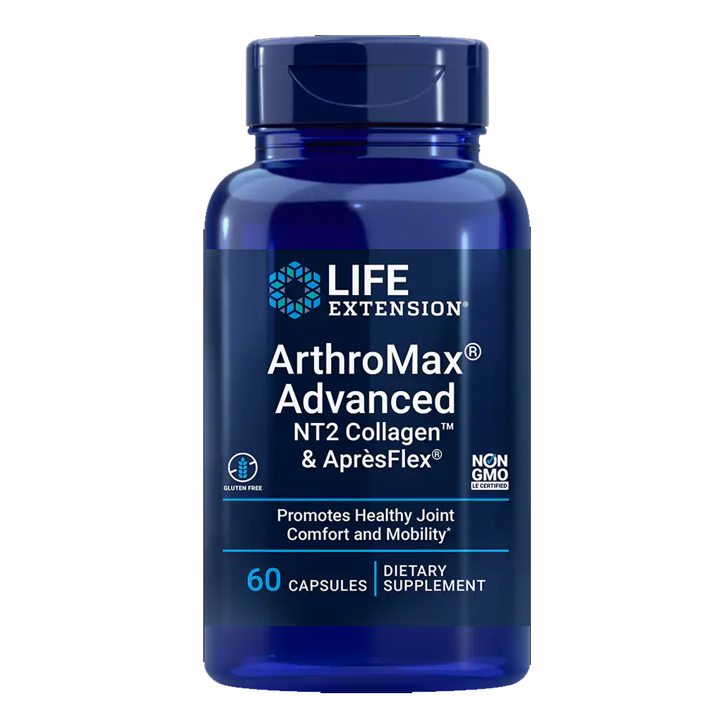 Life Extension ArthroMax Advanced with NT2 Collagen & ApresFlex / 60 Capsules