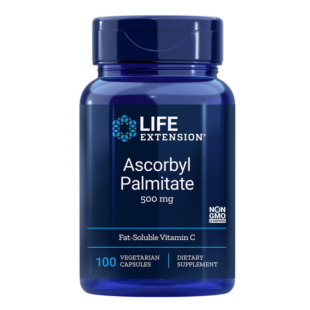 Life Extension Ascorbyl Palmitate 500 mg / 100 Vegetarian Capsules