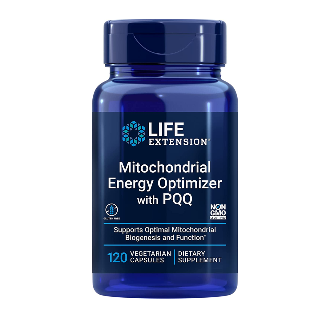Life Extension  Mitochondrial Energy Optimizer with PQQ / 120 Vegetarian Capsules