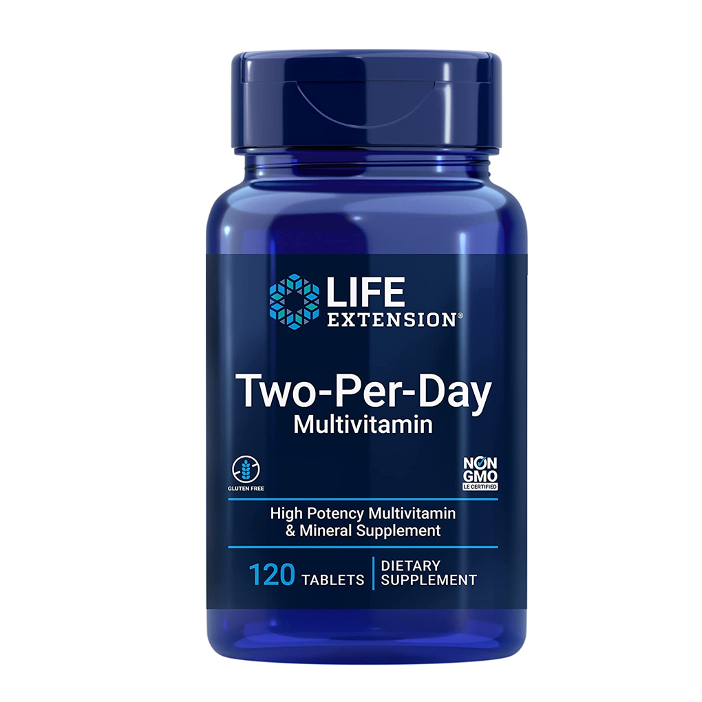 Life Extension  Two-Per-Day Tablets / 120 Tablets