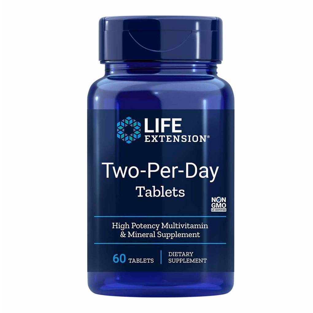Life Extension Two-Per-Day Tablets / 60 Tablets