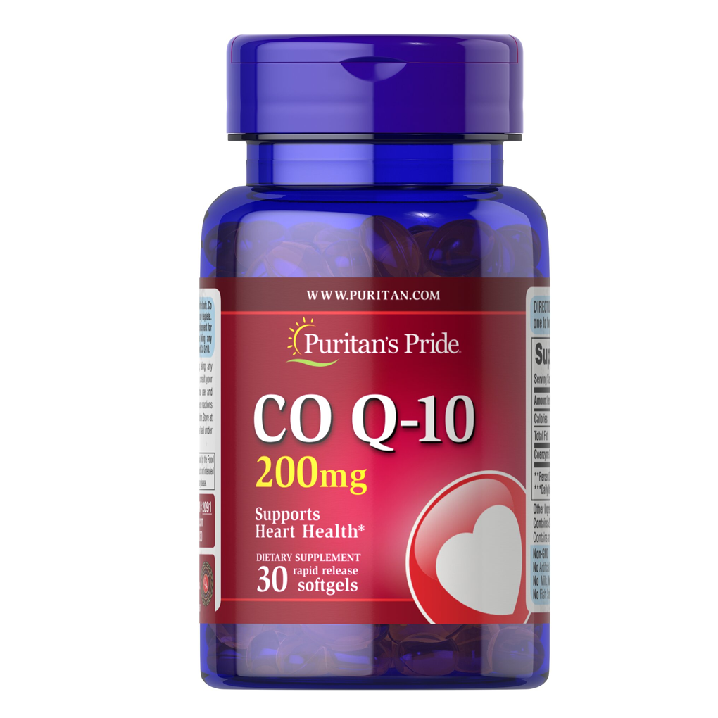 Puritan's Pride  Co Q-10 200 mg / 30 Rapid Release Softgels