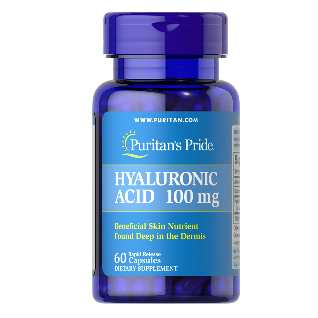 Puritan's Pride  Hyaluronic Acid 100 mg / 60 Capsules