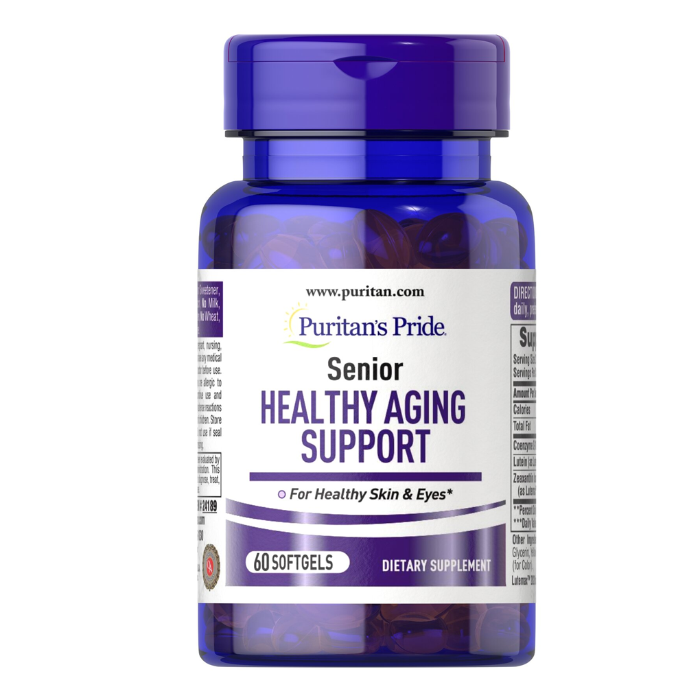 Puritan's Pride  Senior Healthy Aging Support / 60 Softgels
