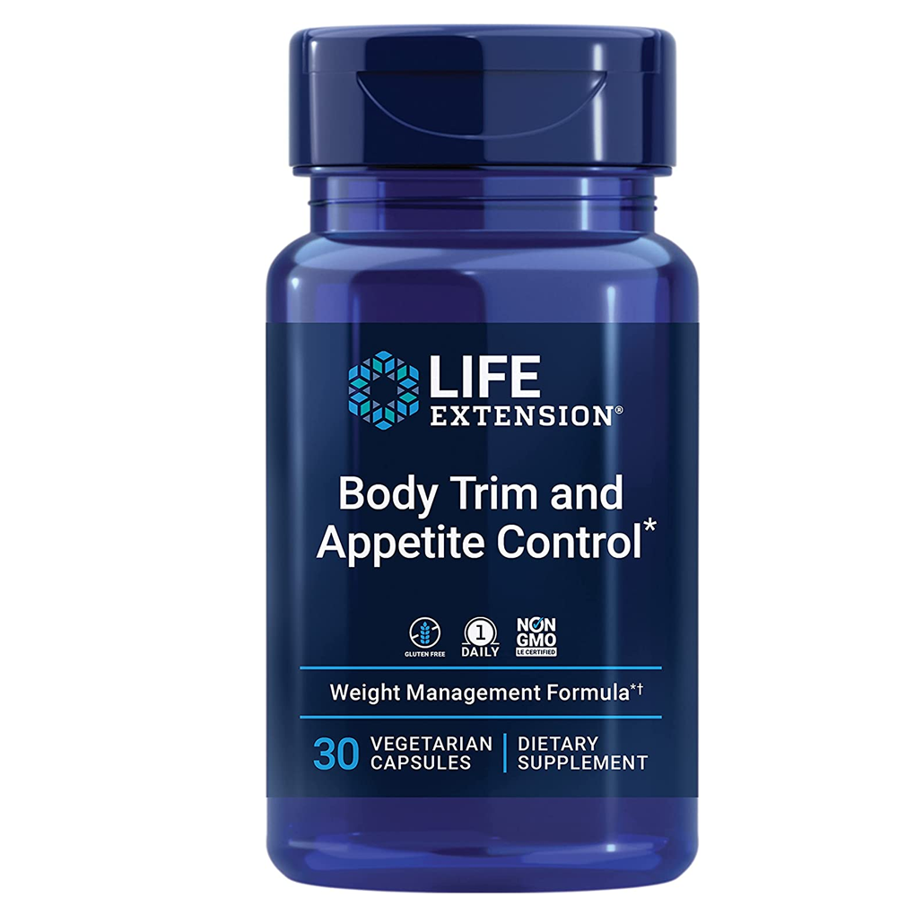 Life Extension  Body Trim and Appetite Control / 30 Vegetarian Capsules