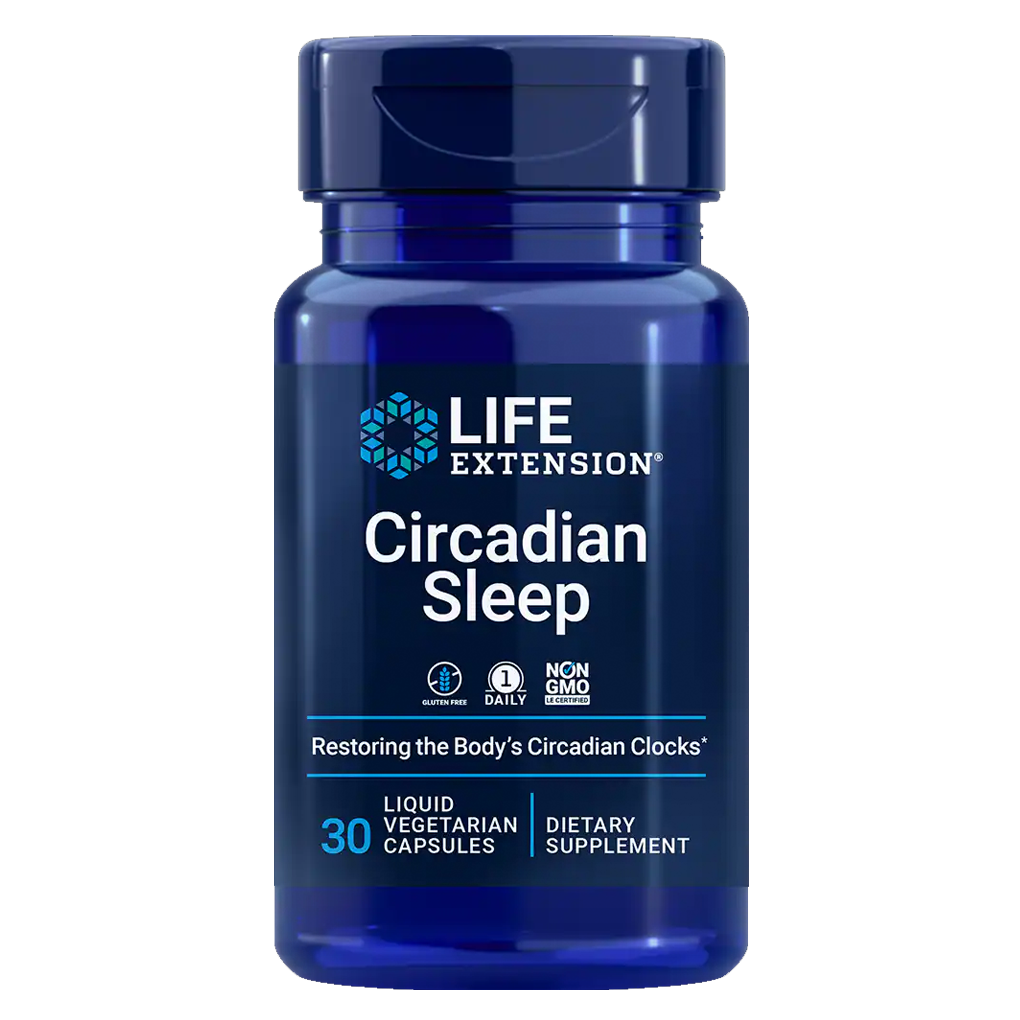 Life Extension Circadian Sleep / 30 Liquid Vegetarian Capsules