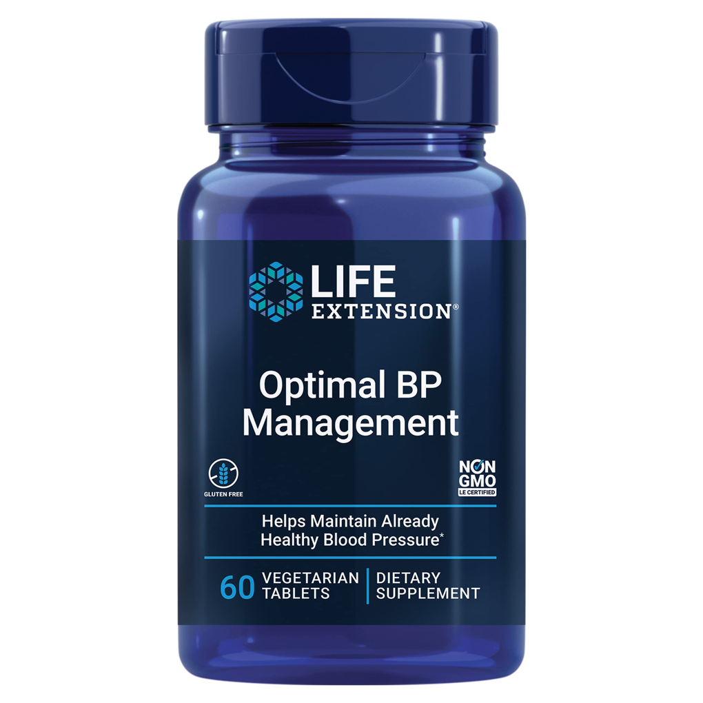 Life Extension Optimal BP Management / 60 Tablets