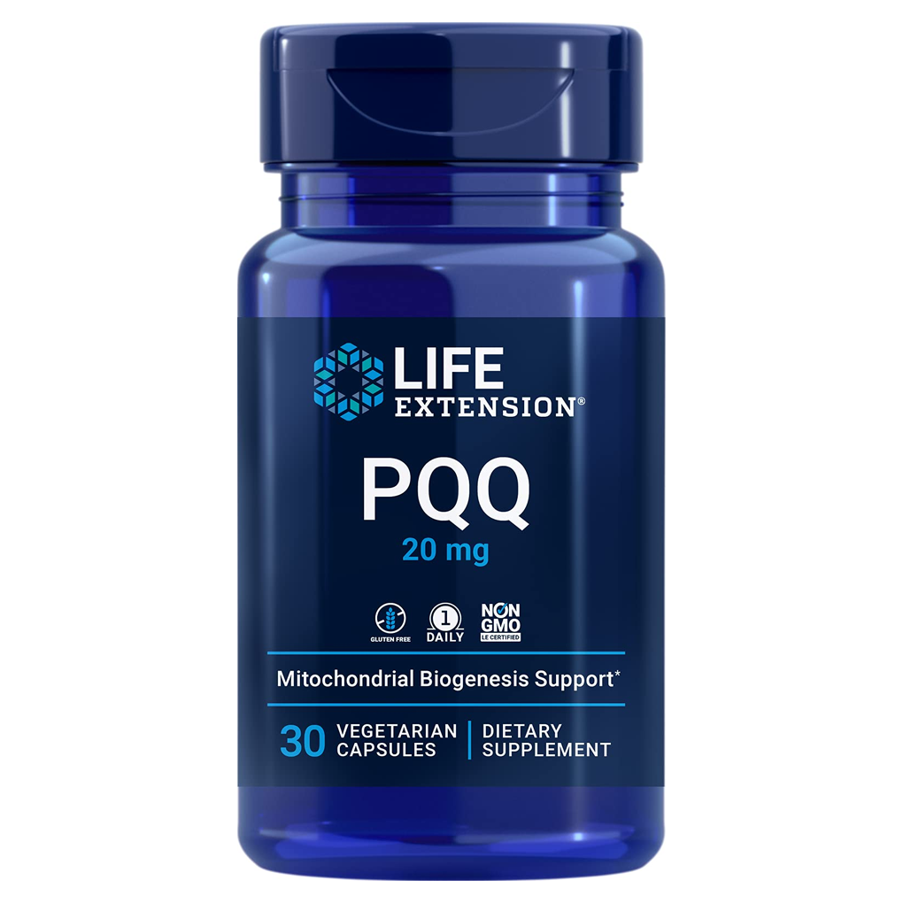 Life Extension PQQ (Pyrroloquinoline Quinone) 20 mg / 30 Vegetarian Capsules