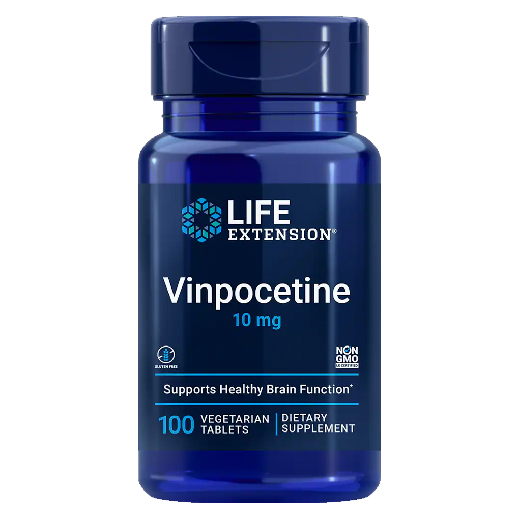 Life Extension  Vinpocetine 10 mg / 100 Vegetarian Tablets