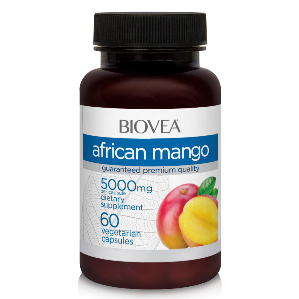 BIOVEA  AFRICAN MANGO 5000 mg (10:1 500 mg) / 60 Vegetarian Capsules