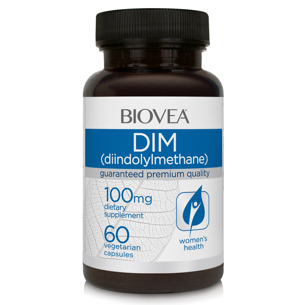BIOVEA DIM (Diindolylmethane) 100 mg complex  / 60 Capsules