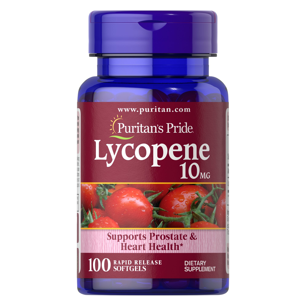 Puritan's Pride  Lycopene 10 mg / 100 Softgels