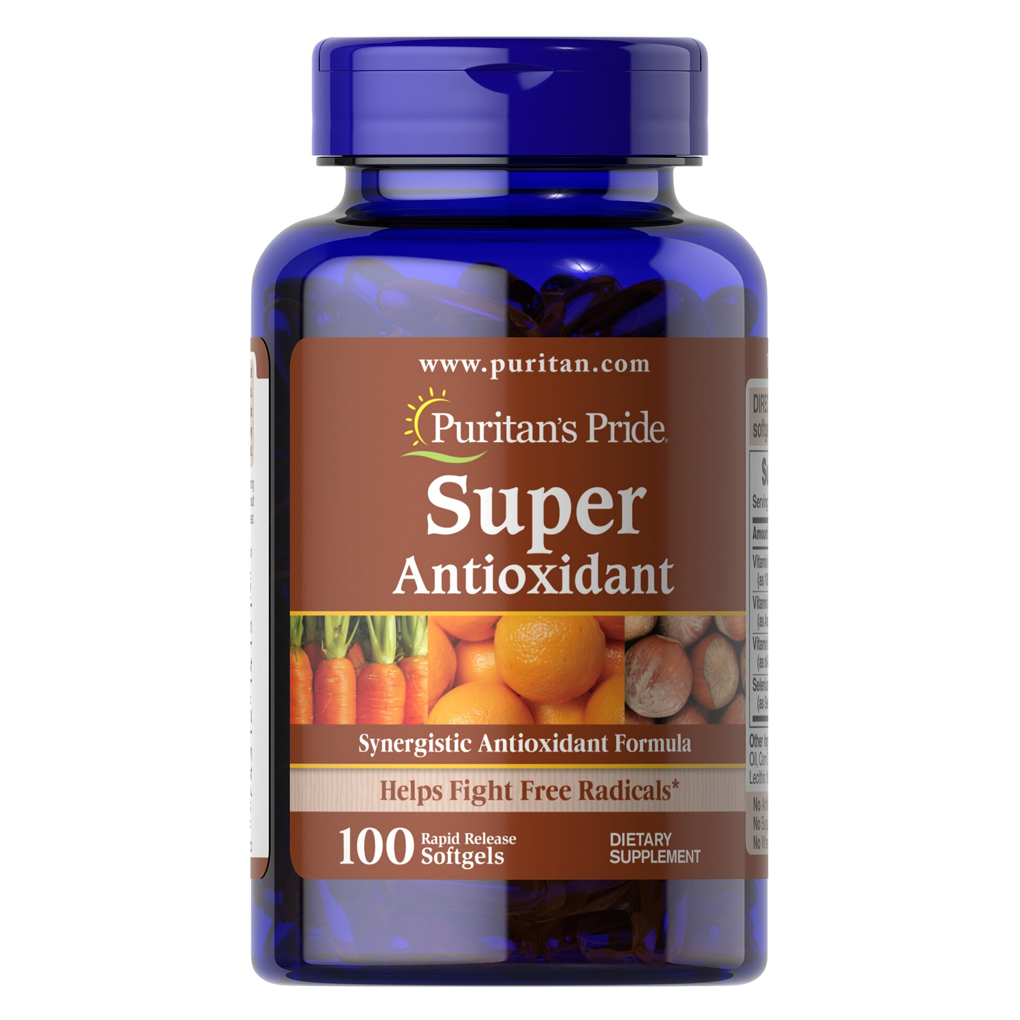 Puritan’s Pride Super Antioxidant Formula/100 Softgels