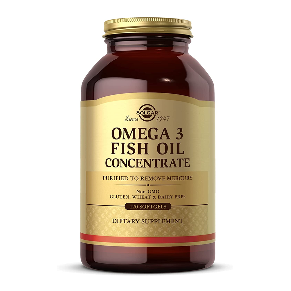 Solgar- Omega 3 Fish Oil Concentrate / 120 Softgels