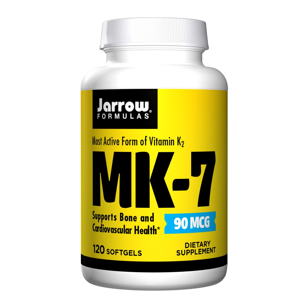 Jarrow Formulas MK-7 - Vitamin K₂ ( as Natural MK-7 [Menaquinone-7] ) / 120 Softgels