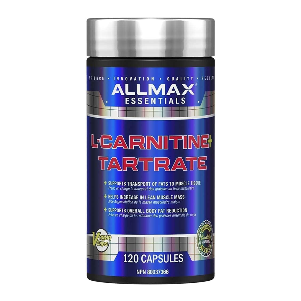ALLMAX, L-Carnitine + Tartrate / 120 Capsules