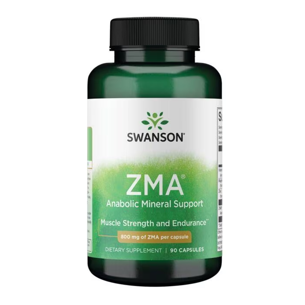 Swanson Ultra  ZMA Anabolic Mineral Support  800 mg / 90 Capsules
