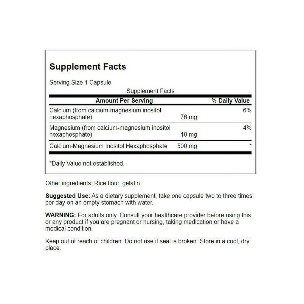 Swanson Ultra IP-6 Inositol Hexaphosphate / 240 Capsules