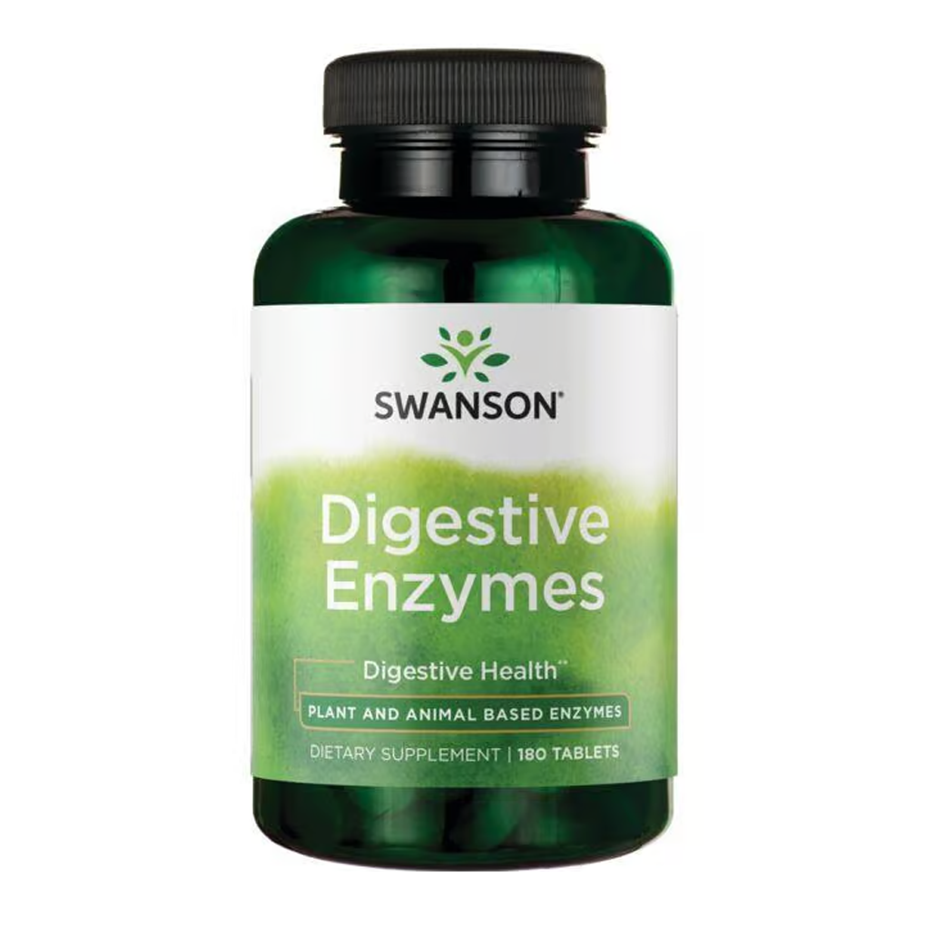 Swanson Premium Digestive Enzymes 180 Tablets