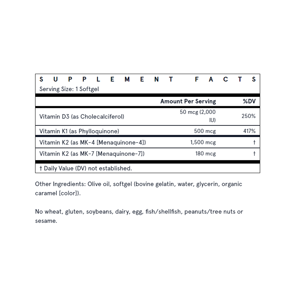 Jarrow Formulas, K-Right® / 60 Softgels