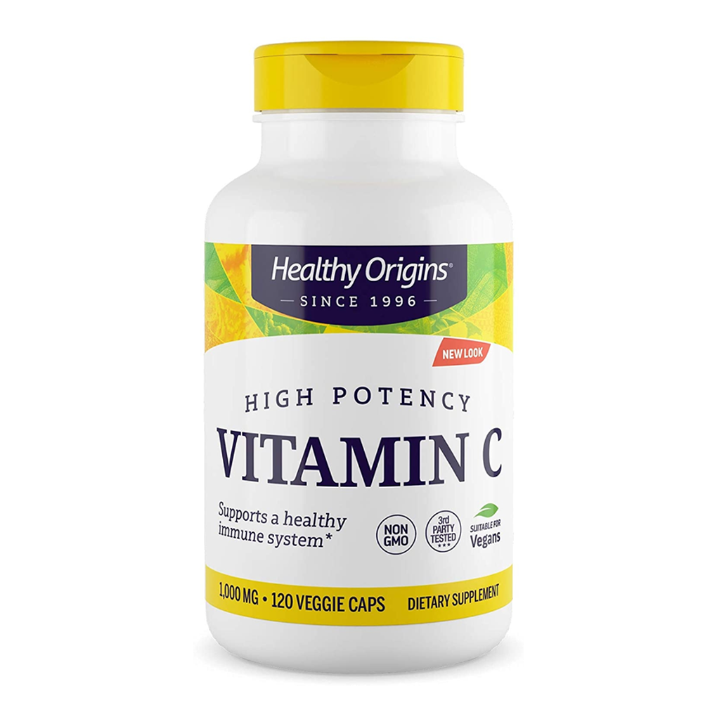 Healthy Origins High Potency Vitamin C 1000 mg. / 120 Veg Caps