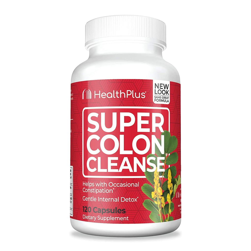 Health Plus SUPER COLON CLEANSE®  / 120 CAPSULES