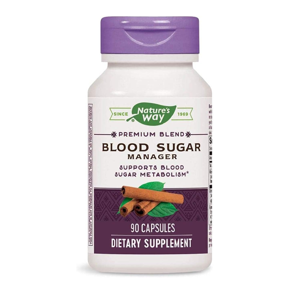 Nature's Way, Blood Sugar Manager / 90 Capsules