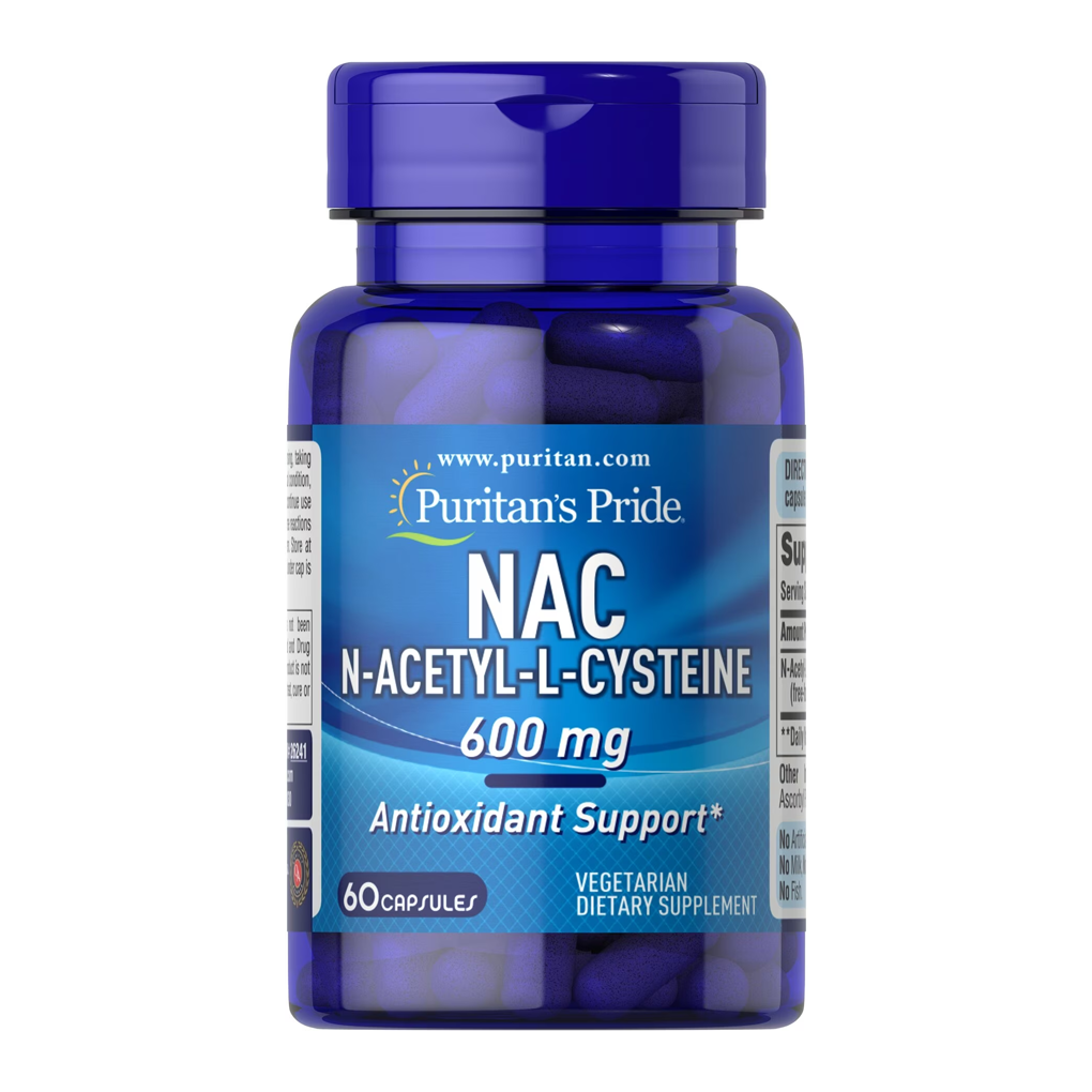 Puritan's Pride N-Acetyl Cysteine 600 mg / 60 Capsules   (NAC)