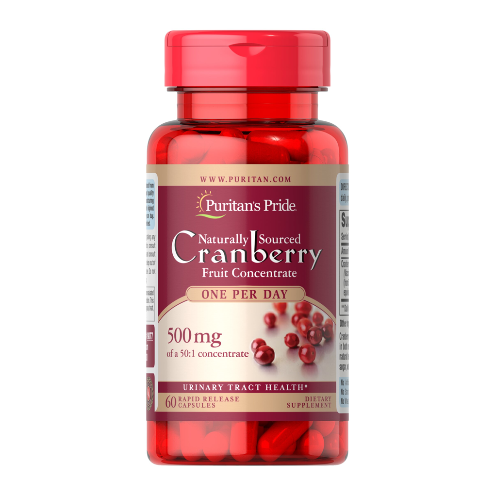 Puritan's Pride One A Day Cranberry 25,000 mg / 60 Capsules